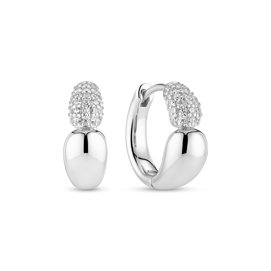 Sif Jakobs Goccia Creolo Piccolo Earrings Silver