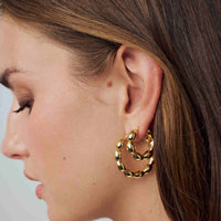 Sif Jakobs Bormio Circolo Earrings Guld