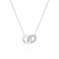 Sif Jakobs Carrara Due Piccolo Necklace Silver
