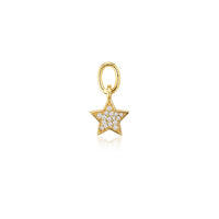 Sif Jakobs Stella Hoop Charm - Guld
