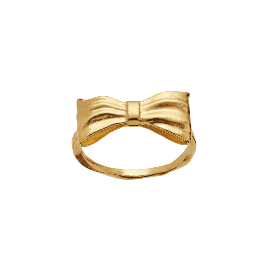 Maanesten Satin Ring Guld