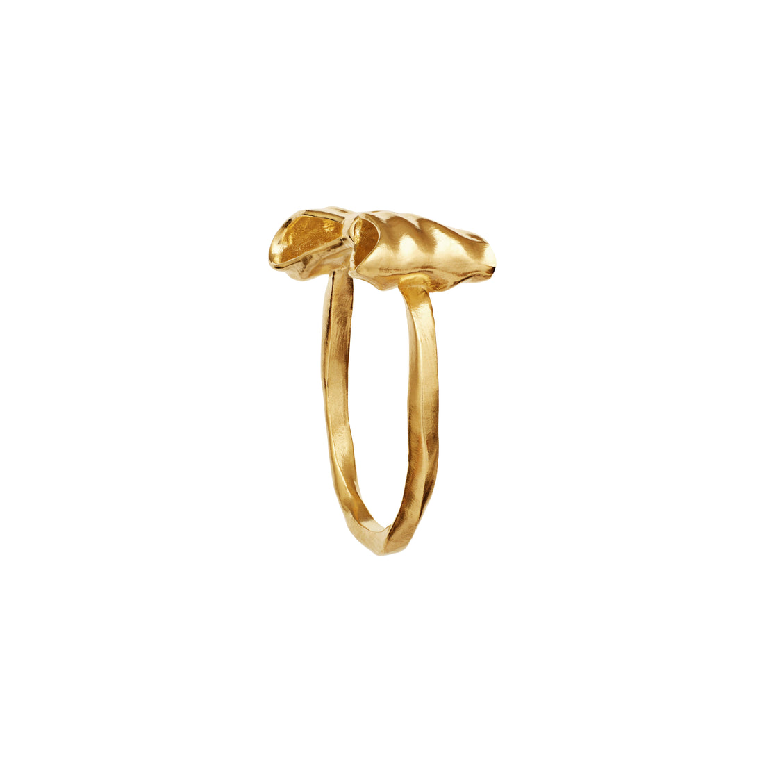 Maanesten Satin Ring Guld