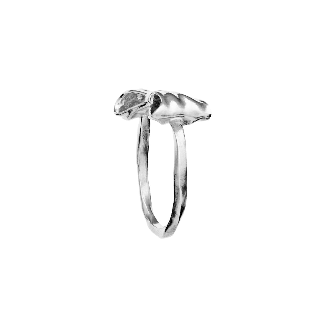 Maanesten Satin Ring Silver