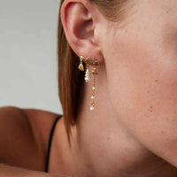 Hultquist Copenhagen Coralie White Earrings