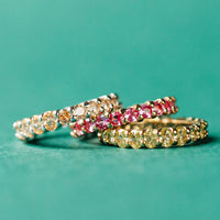Ylva Li Julien Ring Pink Ruby