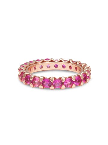 Ylva Li Julien Ring Pink Ruby