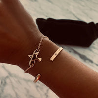 Emma Israelsson Organic Dove Bracelet Gold