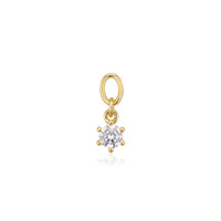 circolo-uno-hoop-charm-gold-sif-jakobs