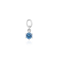 circolo-uno-hoop-charm-silver-blue-sif-jakobs