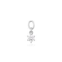circolo-uno-hoop-charm-silver-sif-jakobs