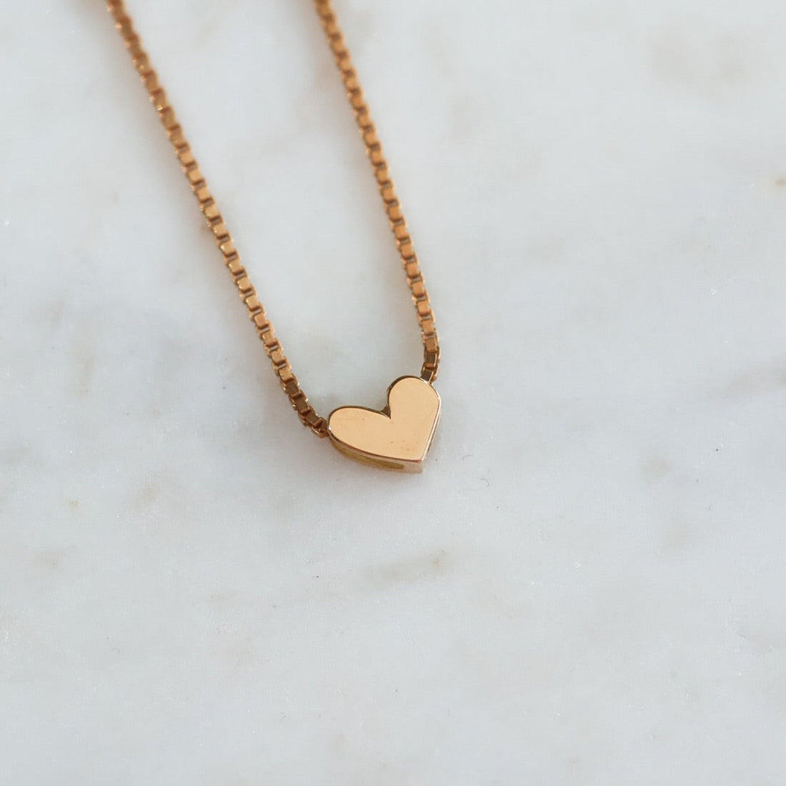 Collectées Signature Heart Pendant 18K Rödguld
