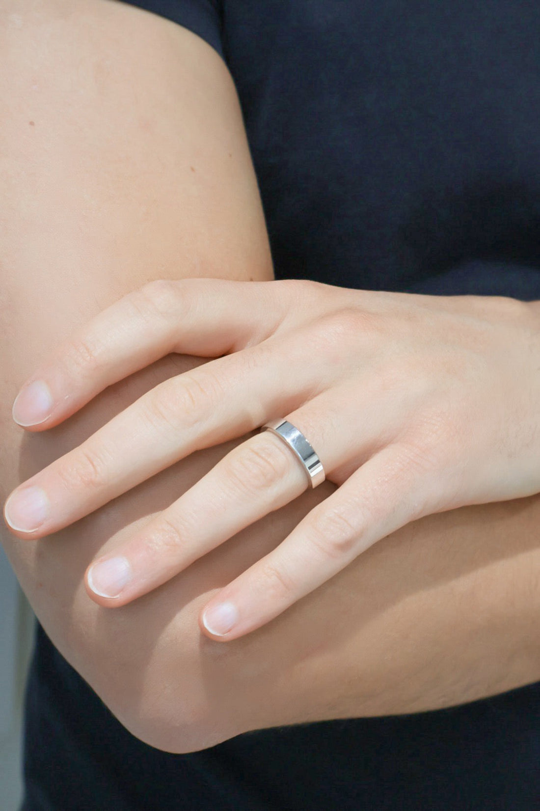 emmet-5mm-forlovningsring-herr-18K-Vitguld