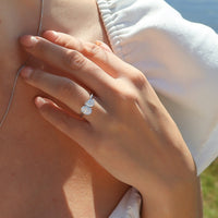 Faye 1,95 ct Toi et Moi Förlovningsring