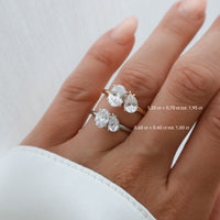 Ernst Forssell Collectées Faye 1,95 ct Toi et Moi Förlovningsring