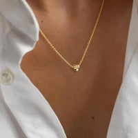 Drakenberg Sjölin Le Knot Drop Necklace - Gold