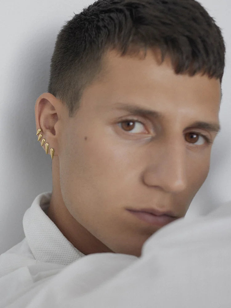 Maria Black Mate Studs Gold