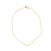 Maria Black Mom Necklace 43 Gold