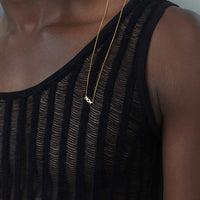Maria Black Mom Necklace 43 Gold