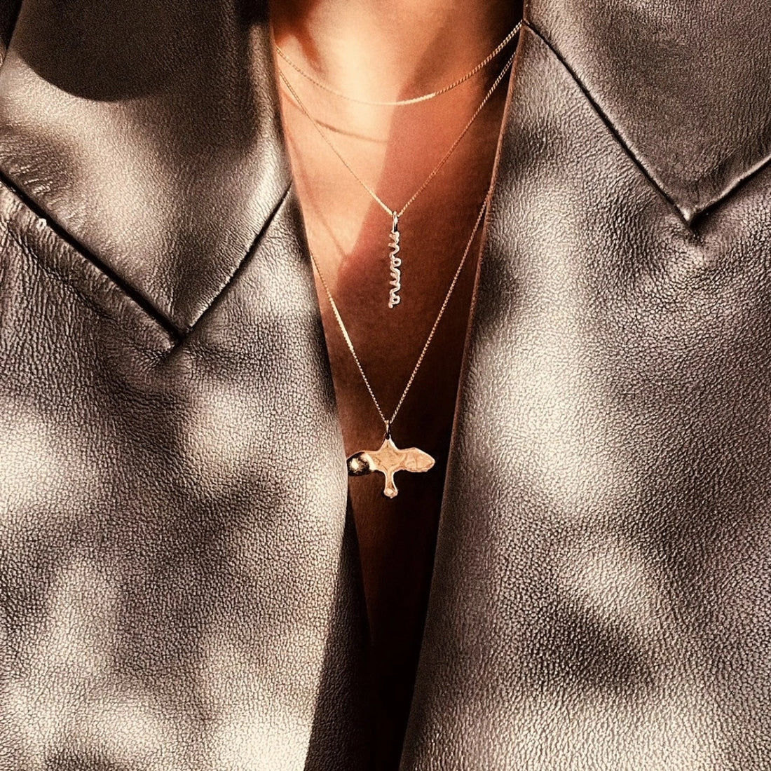 Emma Israelsson Mama Necklace Gold