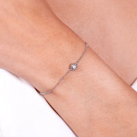Lily and Rose Petite Miss Sofia Pearl Bracelet - Crystal (Silver)