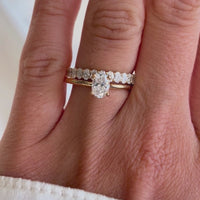 Ernst Forssell Collectées Claire Oval Cut 0,60 ct Förlovningsring