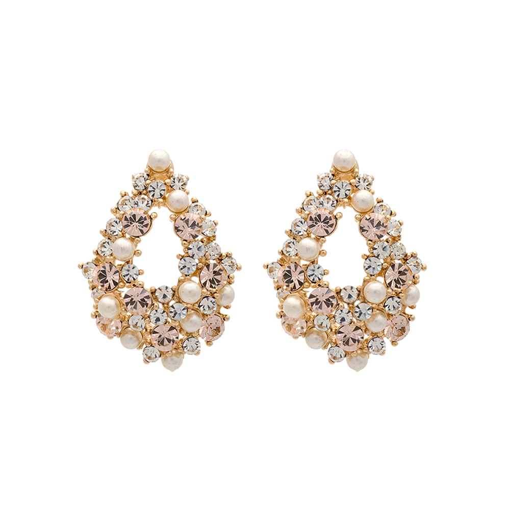 Lily and Rose Alice Pearl Earrings Ivory Silk