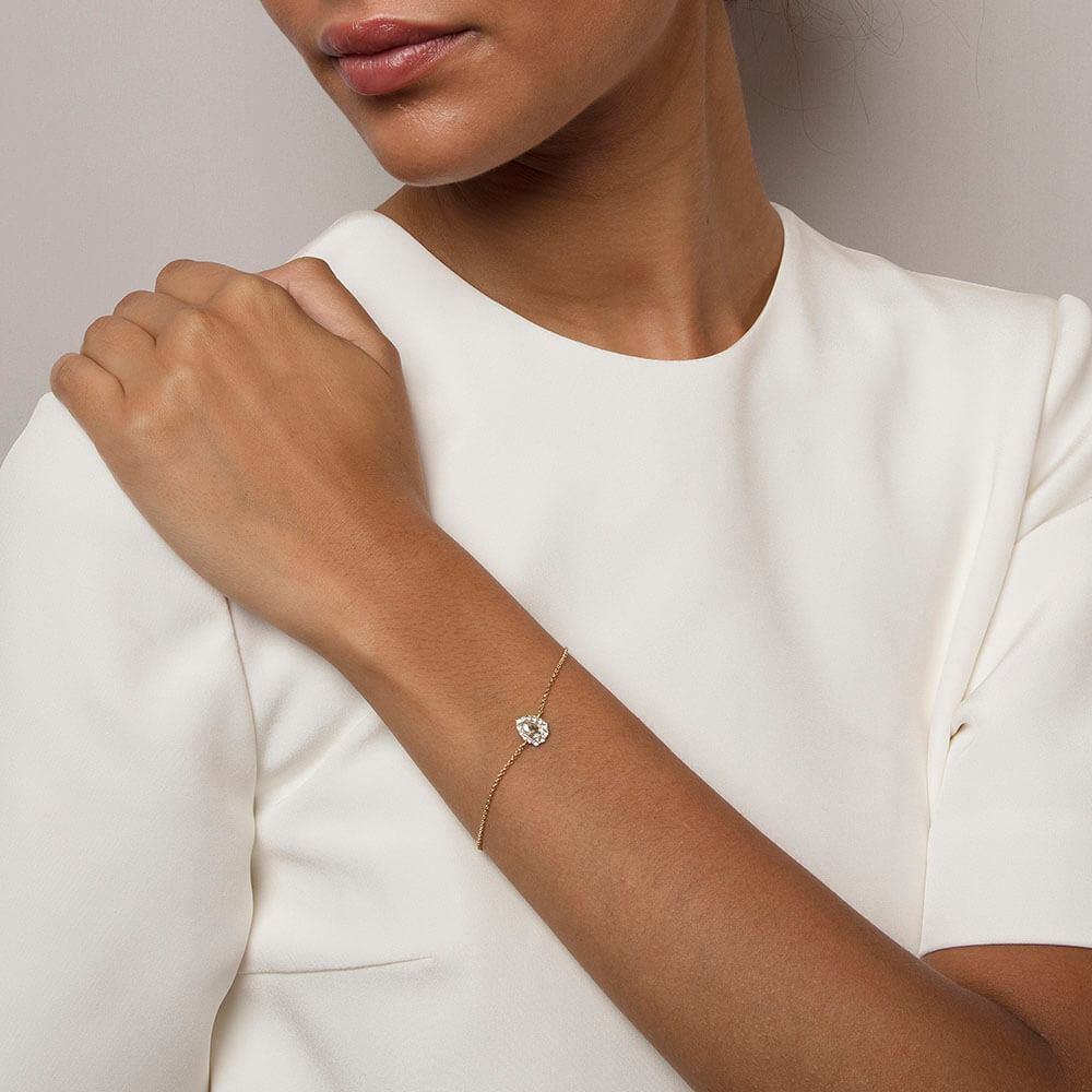 Lily and Rose Amelie Bracelet - Crystal Gold