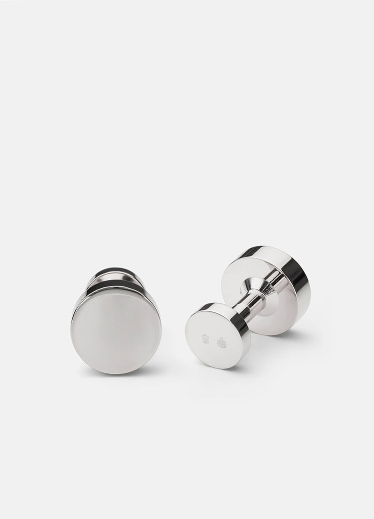Skultuna Manschettknappar Model 1 Stainless Steel