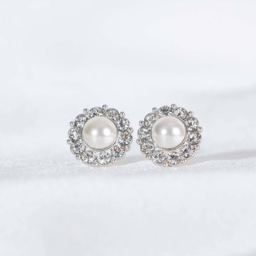 Lily and Rose Miss Sofia Pearl Earrings - Creme