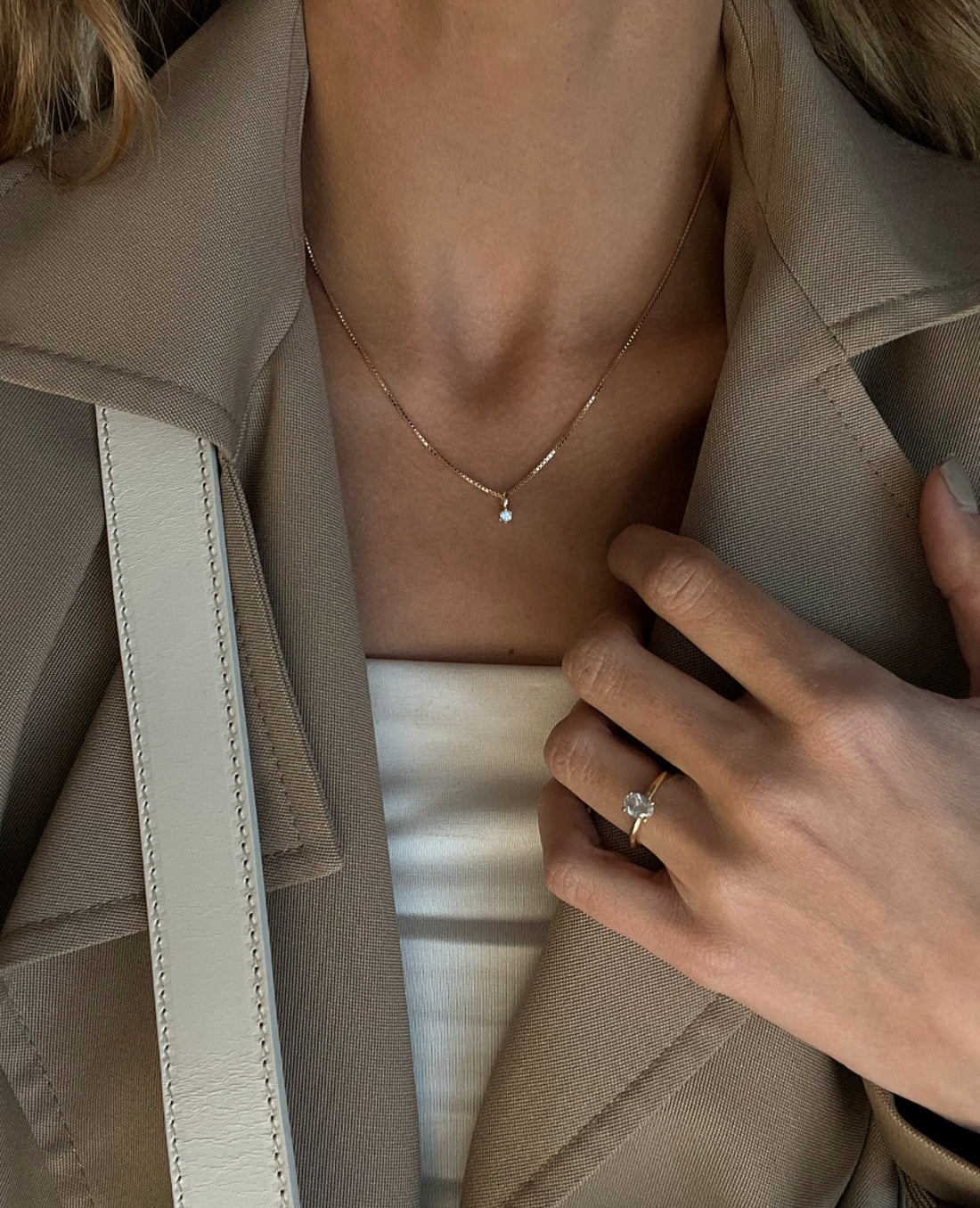 Camille-diamant-halsband-guld