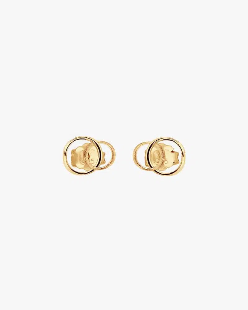 Les-amis-drop-studs-gold