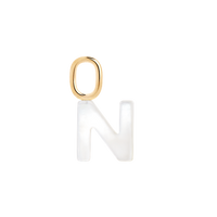 Lucid-letter-charm-maria-black-gold