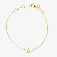 Together-drop-bracelet-gold