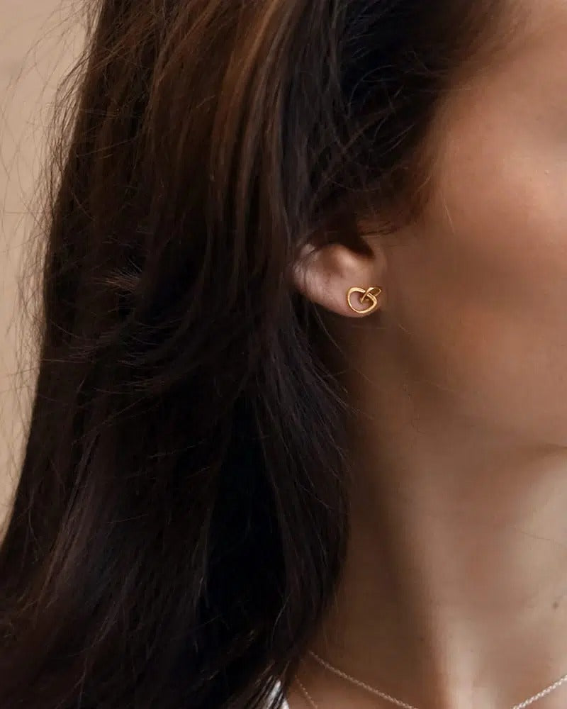 Together-drop-studs-gold