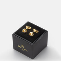 black-tie-cuff-links-gold-knot