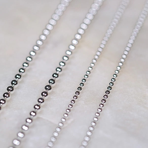 Emma Israelsson Globe Chain Thin Silver