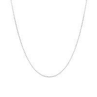 Emma Israelsson Globe Chain Thin Silver