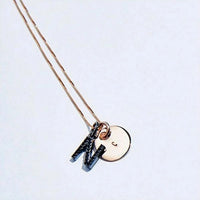 Emma Israelsson Golden Bronze Letter Coin