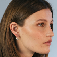 Dulong Kharisma Örhänge Litet Silver