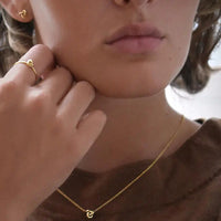 Drakenberg Sjölin Le Knot Drop Ring Gold