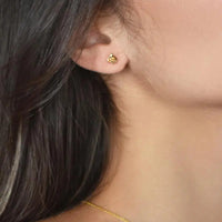 le-knot-drop-studs-gold