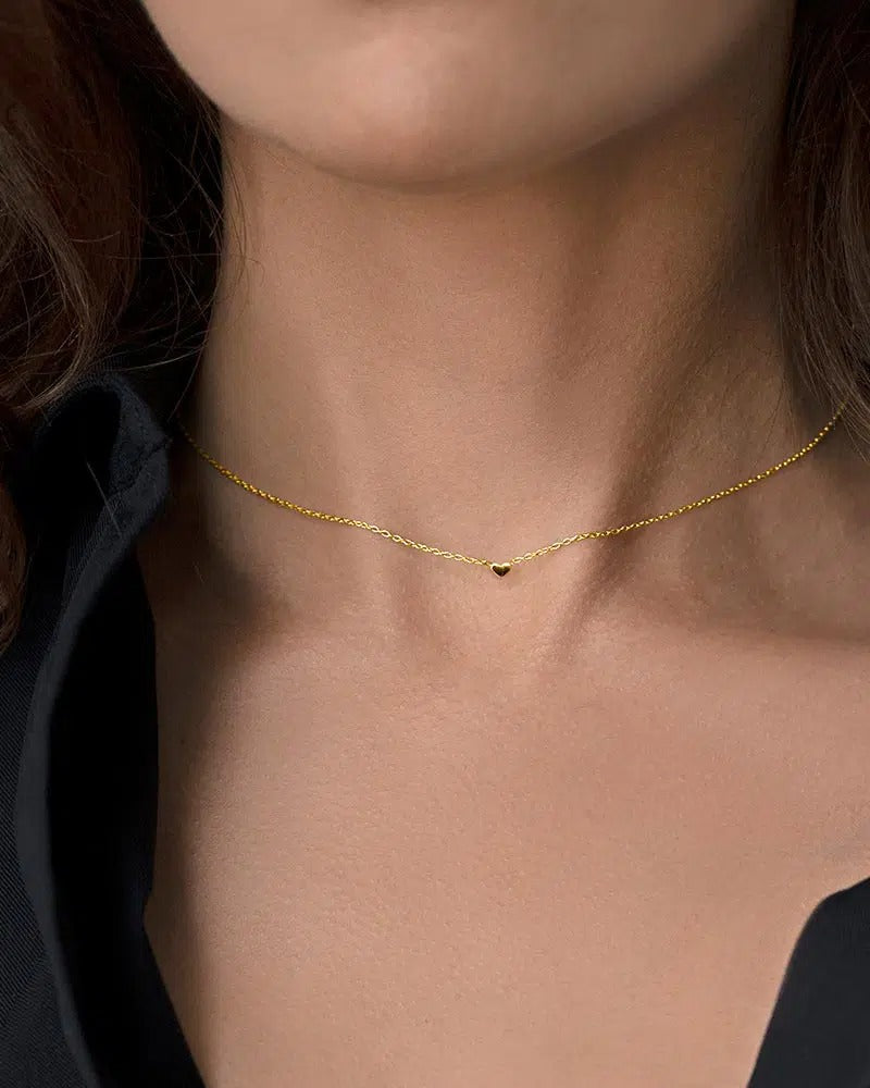 loving-heart-drop-necklace-gold