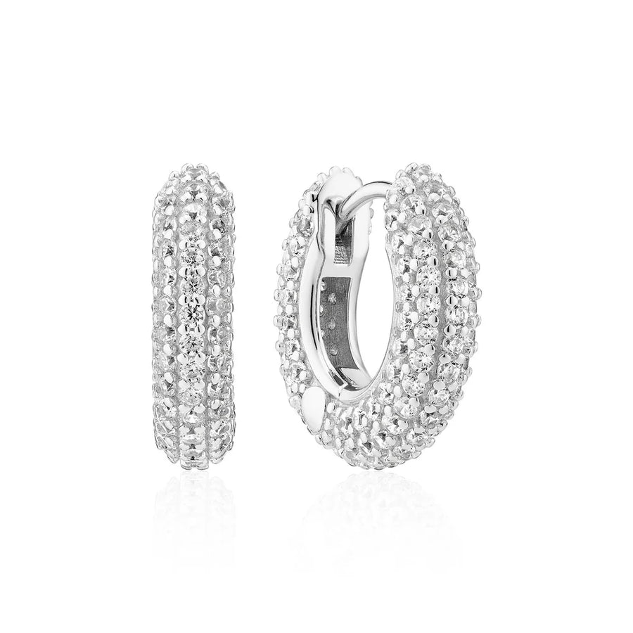 Sif Jakobs Carrara Piccolo Earrings CZ Silver
