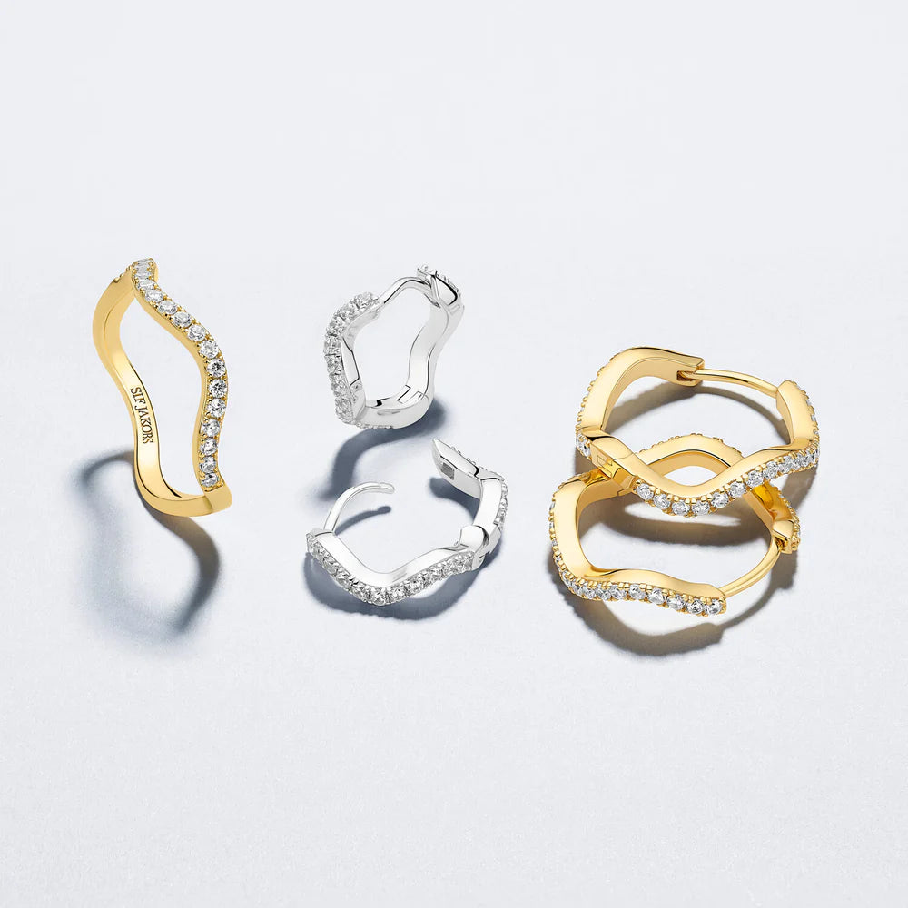 Sif Jakobs Ellera Wave Ring Silver