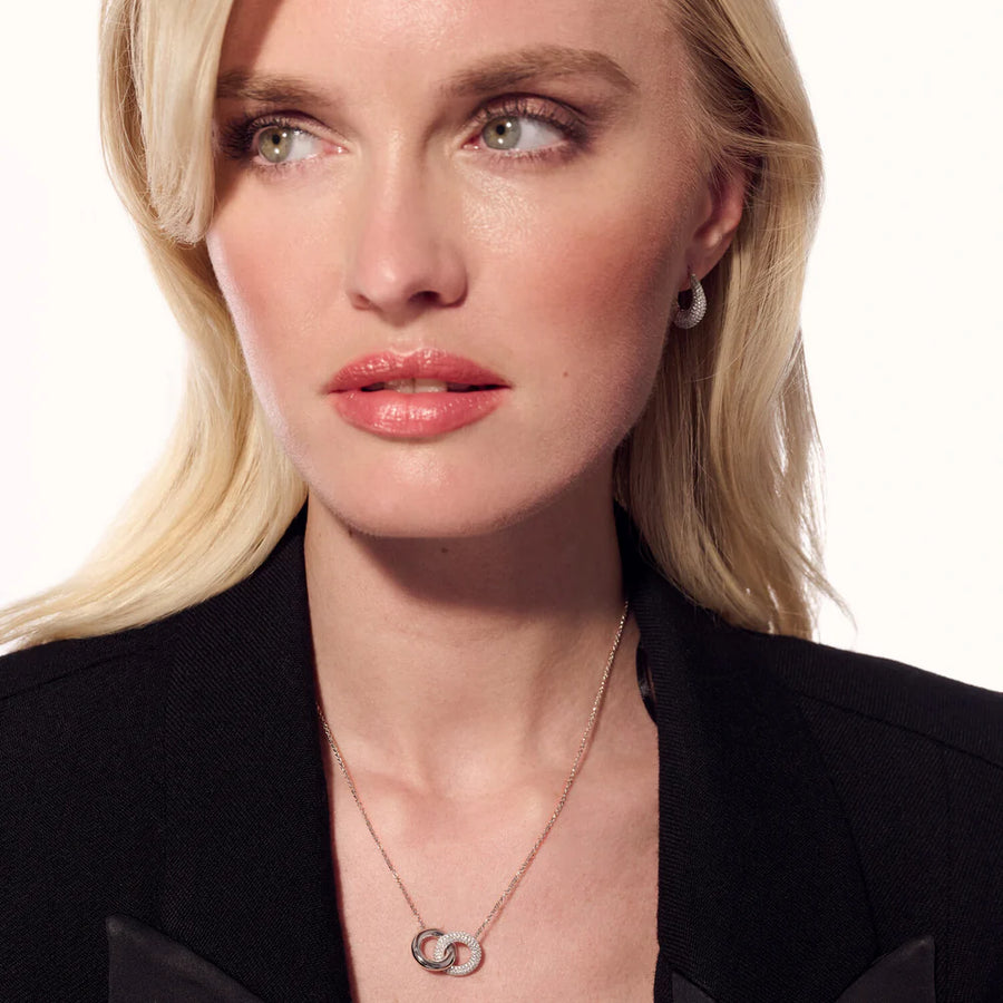 Sif Jakobs Carrara Due Piccolo Necklace Silver