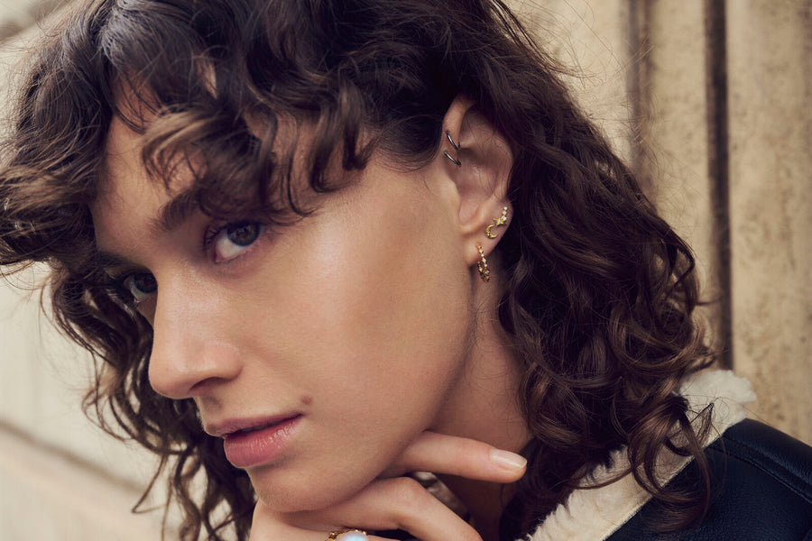Maanesten Minna Earrings Gold