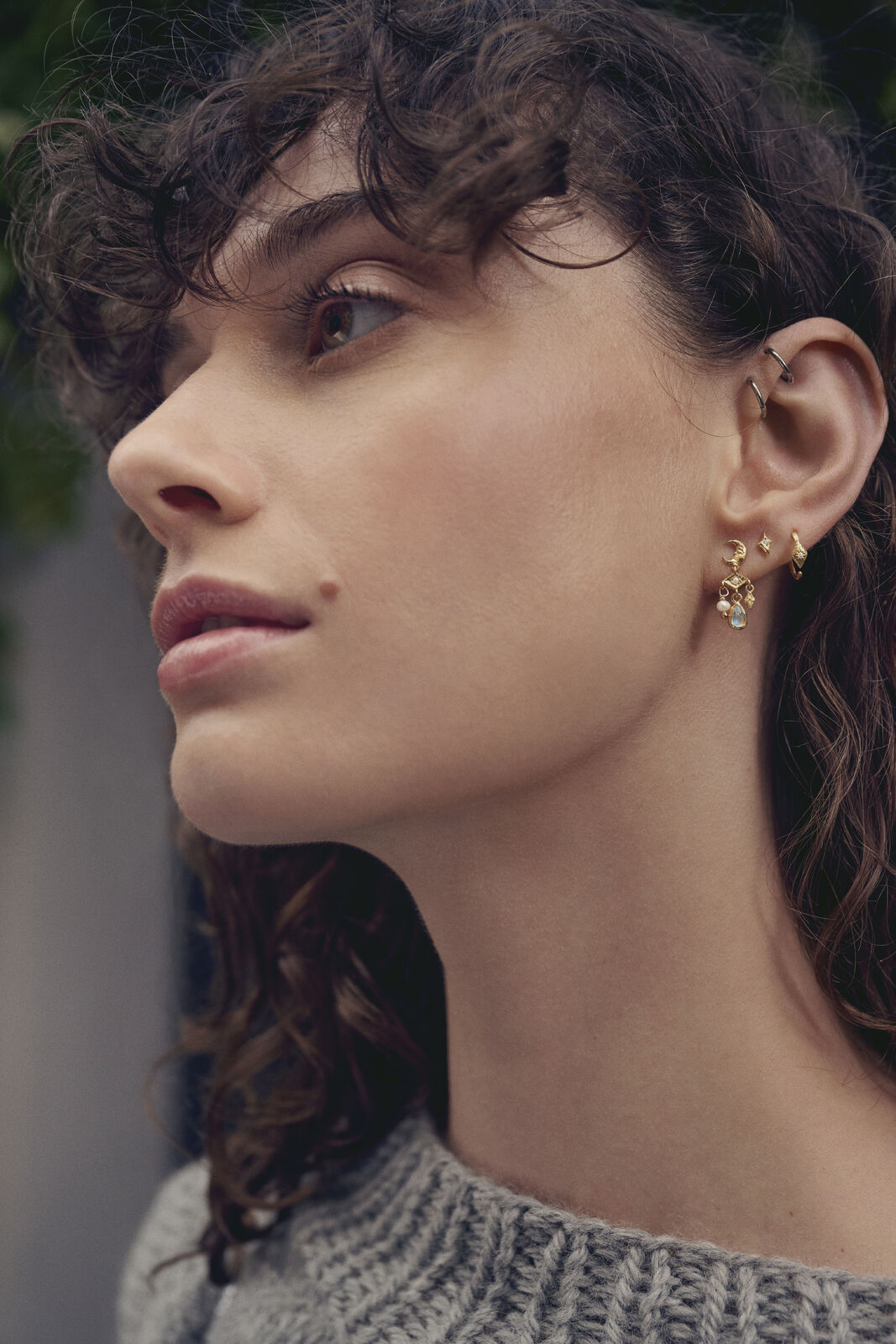 Maanesten Colline Earrings Gold