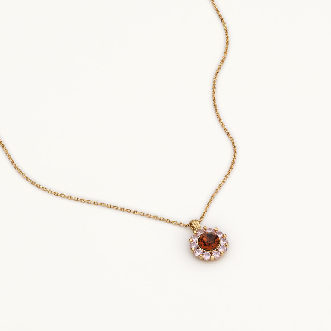 Lily and Rose New Miss Sofia Necklace Pink Amber (limited)