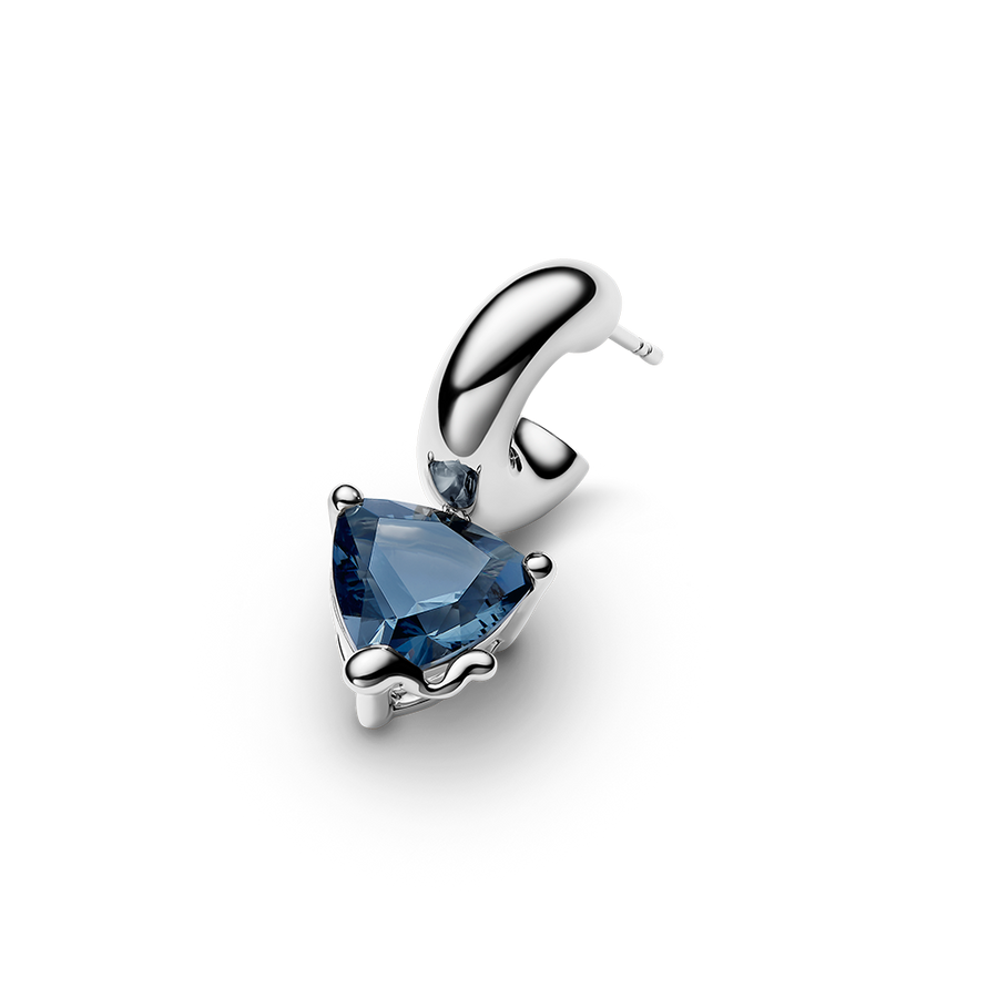Maria Black Omotesando Ramune Hoop Silver
