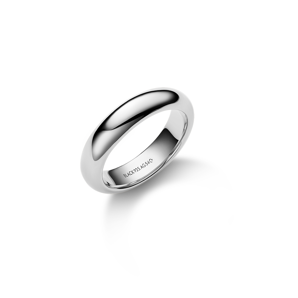 Maria Black Omotesando Chunk Ring Silver